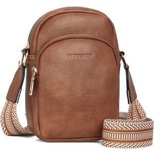 Brown Leather Crossbody Bag